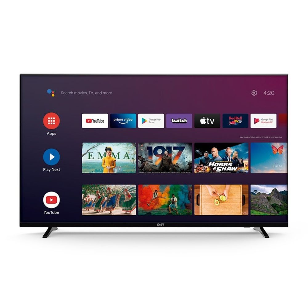 Ghia Smart TV LED G-40ATV22 40, Full HD, Negro - Muebles del Angel