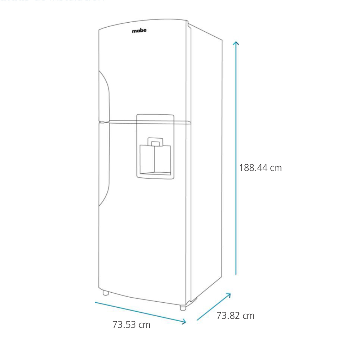 REFRIGERADOR MABE RMS-510IAMRM0, SIMI INOXIDABLE MATE 510DM3 - Image 7
