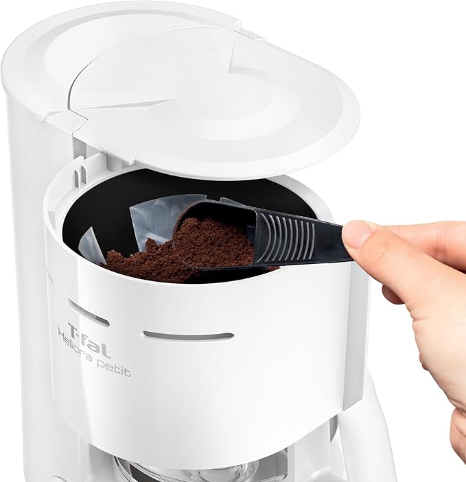CAFETERA T-FAL CM-3211MX HELIORA PETIT 6 TAZAS BLANCA - Image 4