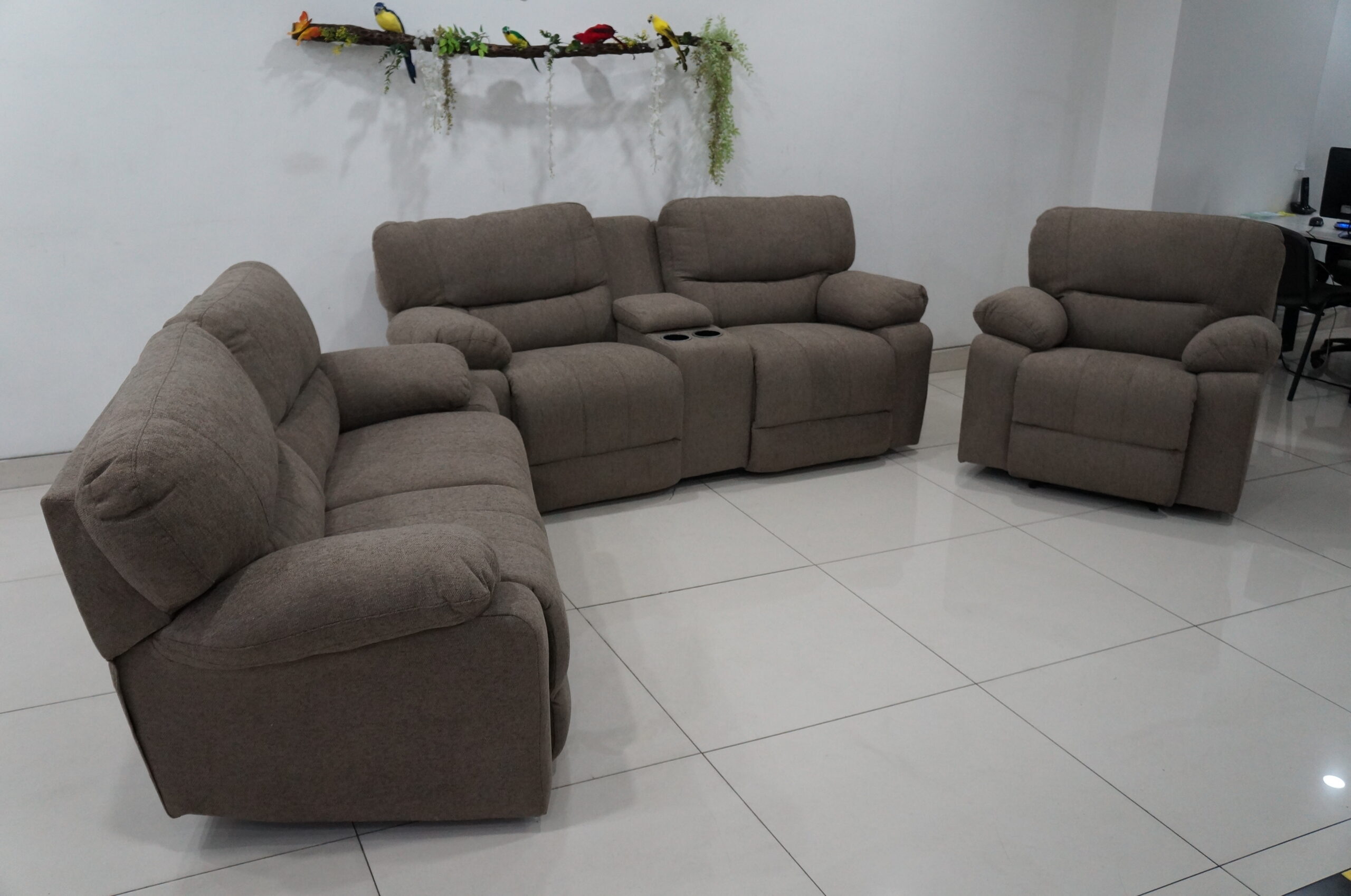 SALA SAN ANDRES XELHA 2- 2- 1 CON 1 RECLINABLE - Image 2