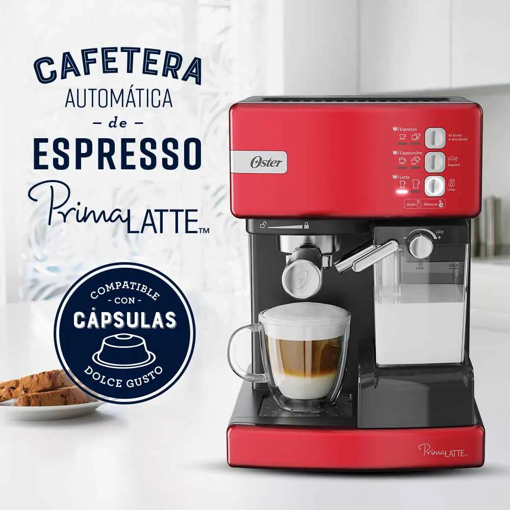 CAFETERA OSTER BVSTEM-6603R ESPRESSO ROJA - Image 3