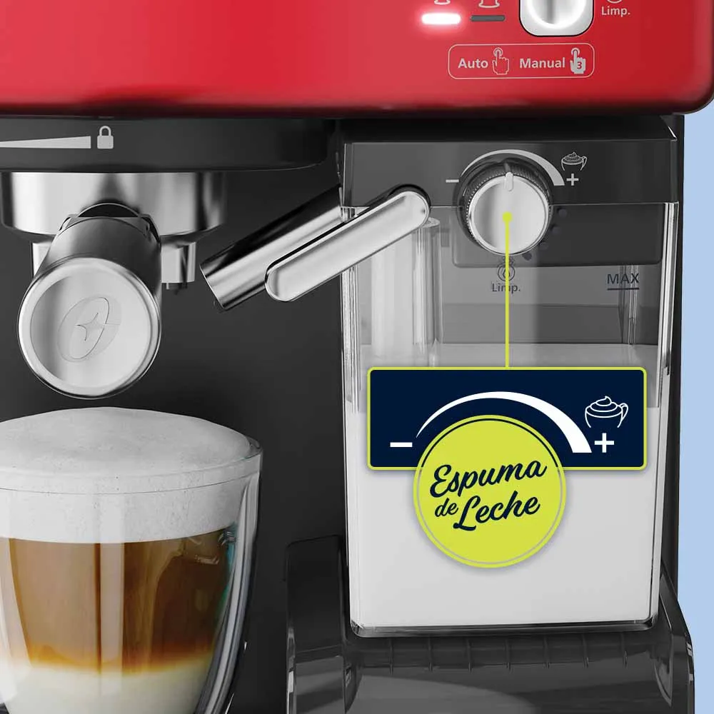 CAFETERA OSTER BVSTEM-6603R ESPRESSO ROJA - Image 5
