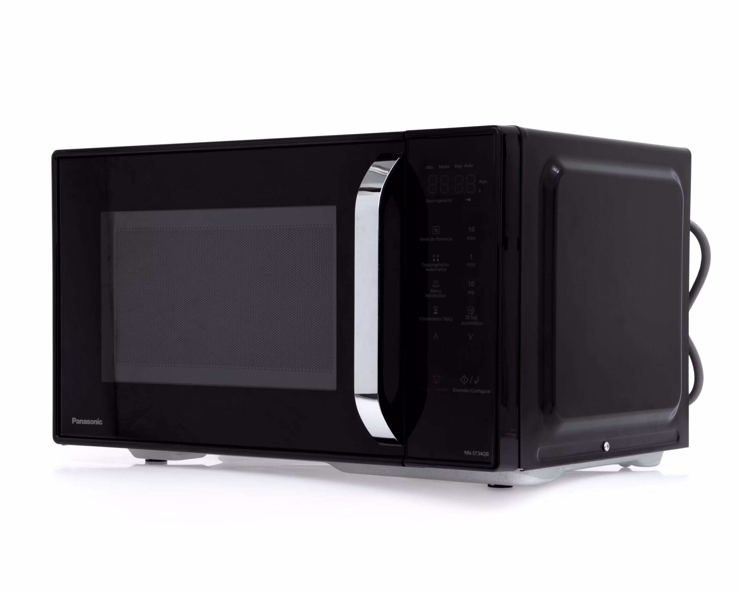 HORNO DE MICROONDAS PANASONIC NN-ST34QBRPH, 0.9 ft3, NEGRO-SILVER - Image 3