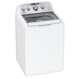 LAVADORA MABE LMA-79114VBAK0, BLANCA, TAPA CRISTAL, 19kg