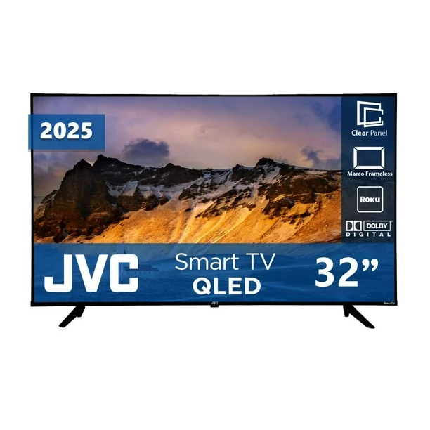 TELEVISOR JVC SI-32QRF 32" SMART TV, ROKU TV, 2K