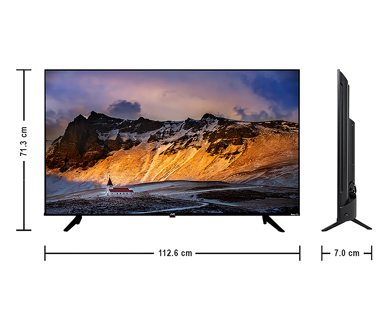 TELEVISOR JVC SI-50URF 50" SMART TV, ROKU TV, 4K - Image 7